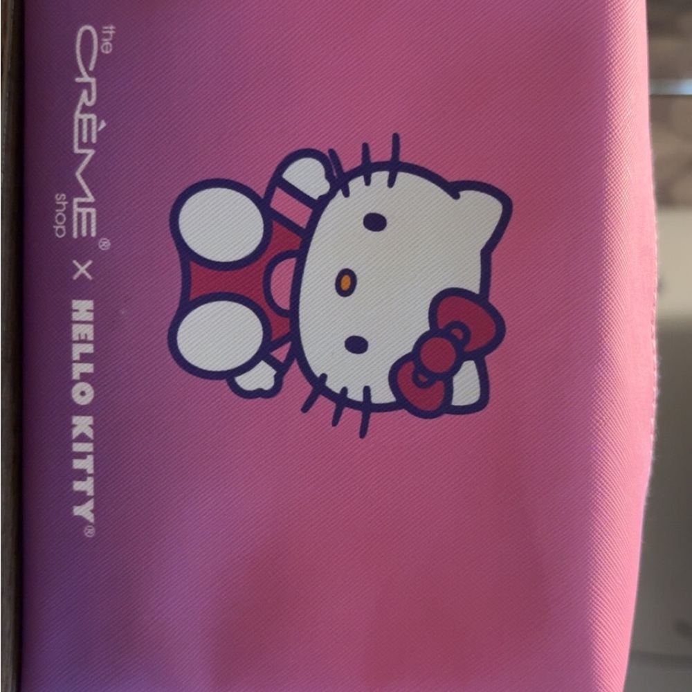 Hello Kitty Pink and White Pouch
